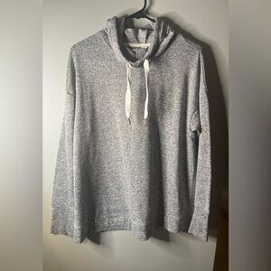 Gray cowl neck sweater size Medium